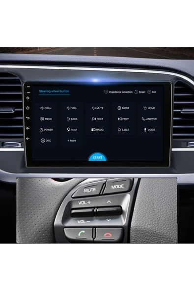 EXVOL Hyundai Elantra 2016-2018 Android Multimedya Carplay 10 Inc Hd Ips Ekran 2gb/32gb Kamera Hediyeli - Resim 4