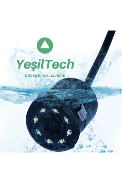 EXVOL Yeşiltech Mx-30 Gece Görüşlü Geri Görüş Kamerası Ir Infraredledli Gece Görüş Park Çizgili - 3