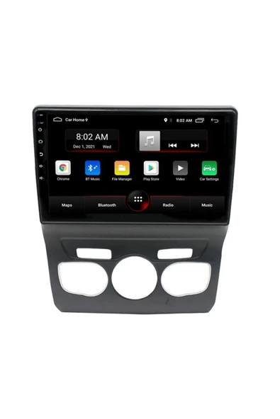 EXVOL Citroen C4 Android Multimedya 10 Inc Hd Ips Ekran 2gb Ram /32gb Kamera Hediyeli Carplayli - Resim 2