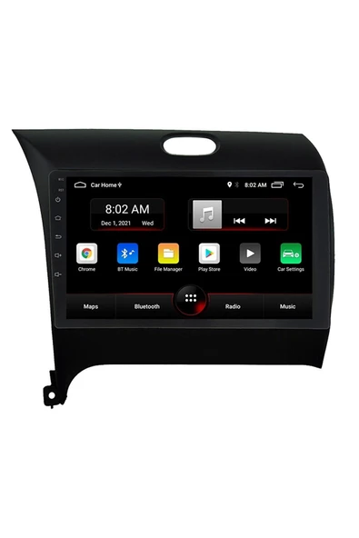 EXVOL Kia Cerato 2012-2017 Android Multimedya Carplay 9 Inc Hd Ips Ekran 2gb Ram /32gb Kamera Hediyeli - Resim 2