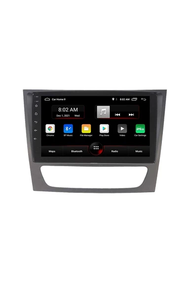 EXVOL MERCEDES BENZ E CLASS ANDROİD MULTİMEDYA CARPLAY 9 İNC HD IPS EKRAN 2/32GB KAMERA HEDİYELİ