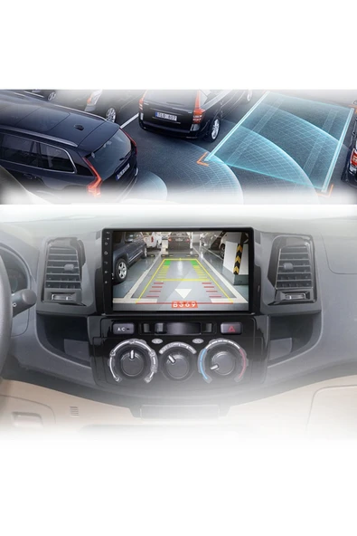 EXVOL Toyota Hilux Android Multimedya 2006-2015 9 Inc Ips Hd Ekran 2gb/32gb Carplayli Kamera Hediyeli - 5