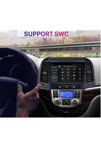 EXVOL Hyundai Santa Fe 2006-2012 Android Multimedya Carplay 9 Inc Hd Ips Ekran 4gb/64gb Kamera Hediyeli - Resim 5