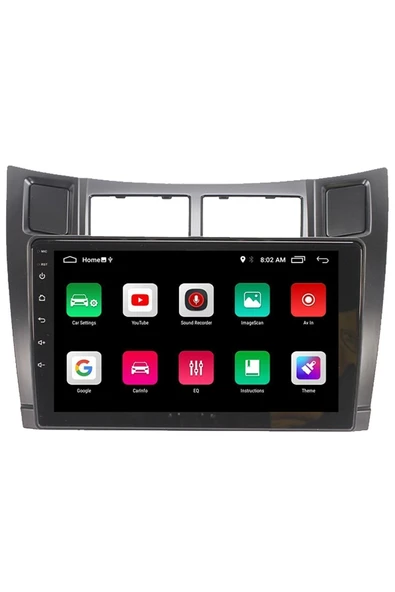 EXVOL Toyota Yaris 2005-2012 Android Multimedya Carplay 9 Inc Hd Ips Ekran 2/32gb Kamera Hediyeli - 2