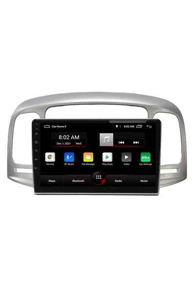 EXVOL Hyundai Accent Era Android Multimedya Carplay 9 Inc Hd Ips Ekran 4gb/64gb Kamera Hediyeli - Resim 2
