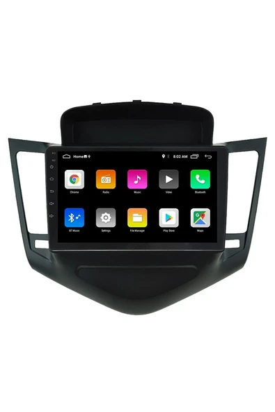 EXVOL CHEVROLET CRUZE 2008 2012 ANDROİD MULTİMEDYA CARPLAY 9 İNC HD IPS EKRAN 4GB/64GB KAMERA HEDİYELİ - 3