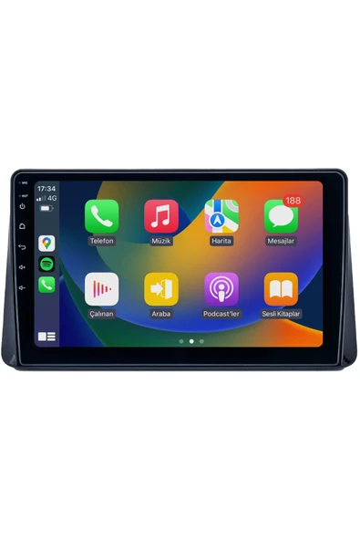 EXVOL Ford Focus 5 Android Multimedya Carplay 10.1 Inc Hd Ips Ekran 4gb/64gb Kamera Hediyeli