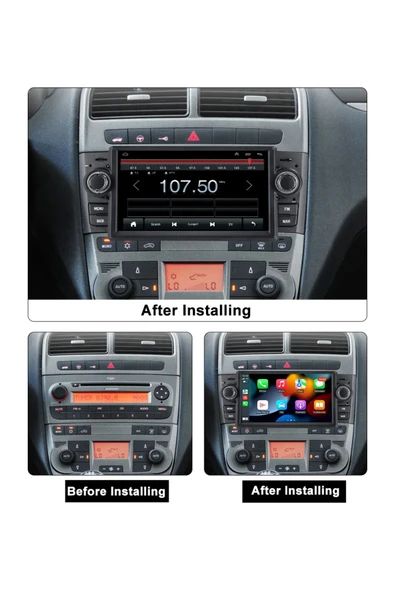 EXVOL FİAT LİNEA ANDROİD MULTİMEDYA 2GB/32GB 7İNC HD IPS EKRAN CARPLAYLİ TAM UYUMLU - Resim 4