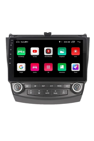 EXVOL HONDA ACCORD ANDROİD MULTİMEDYA CARPLAY 9 İNC HD IPS EKRAN 4GB RAM /64GB KAMERA HEDİYELİ - Resim 2