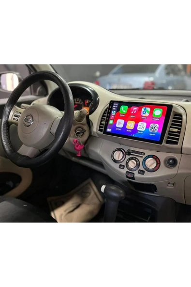 EXVOL NİSSAN MİCRA 2002-2010 ANDROİD MULTİMEDYA 4GB RAM/64GB CARPLAY 9 İNC HD IPS+PARK KAMERASI HEDİYE - Resim 2