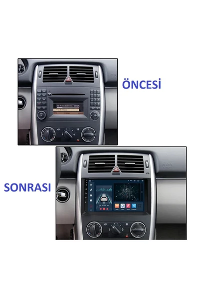 EXVOL MERCEDES SPRİNTER CRAFTER VİTO 9İNC IPS ANDROİD MULTİMEDYA CARPLAY 4GB/64GB ANDROİD KAMERA HEDİYE - Resim 8