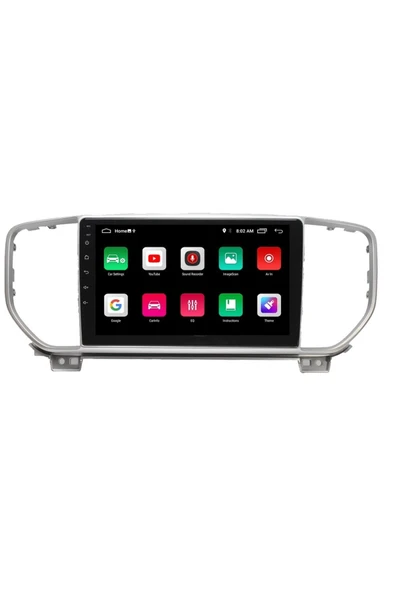 EXVOL Kia Sportage 2018 -2021 Android Multimedya Carplay 9 Inc Hd Ips Ekran 2gb Ram /32gb Kamera Hediyeli - Resim 5