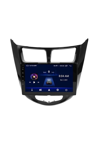 EXVOL Hyundai Accent Blue Multimedya Carplay 9 Inc Hd Ips Ekran 2gb/32gb Android 12 Kamera Hediyeli - Resim 4