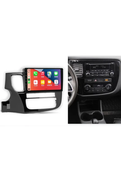 EXVOL MİTSUBİSHİ OUTLANDER ANDROİD MULTİMEDYA 2GB/32GB  CARPLAY 10 İNC HD IPS EKRAN KAMERA - Resim 6