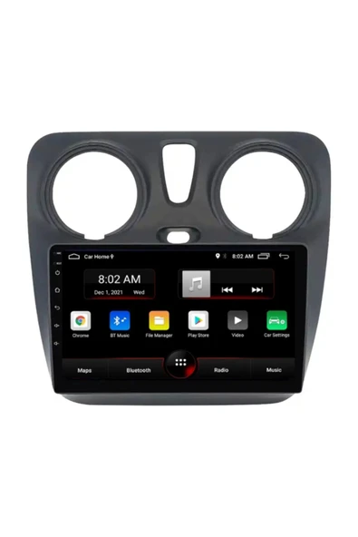 EXVOL DACİA DOKKER 2012-2022 ANDROİD MULTİMEDYA 2GB/32GB 9 İNC IPS EKRAN CARPLAY KAMERA HEDİYE - Resim 3