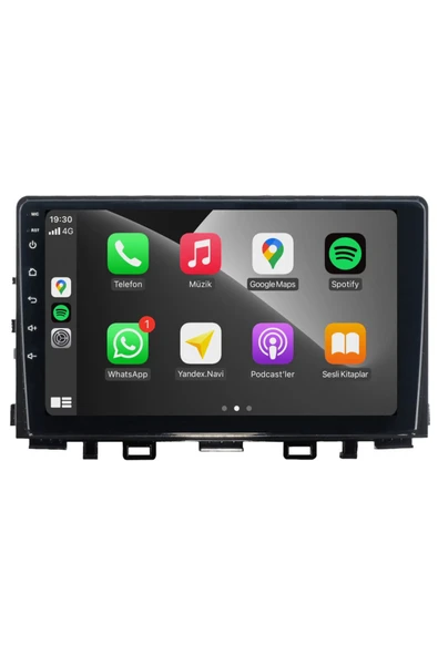 EXVOL KİA RİO 2017-2023 ANDROİD MULTİMEDYA CARPLAY 4GB/64GB 9 İNC HD IPS EKRAN + PARK KAMERASI HEDİYELİ ürün görseli