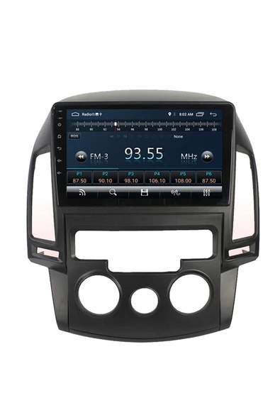 EXVOL Hyundai I30 2006-2011 Android Multimedya Carplay 9 Inc Hd Ips Ekran 2/32gb Kamera Hediyeli - Resim 4