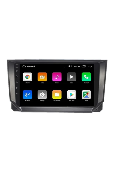 EXVOL SEAT İBİZA 2017-2021 ANDROİD MULTİMEDYA CARPLAYLİ 9 İNC HD IPS EKRAN 2GB/32GB KAMERA HEDİYELİ - Resim 3