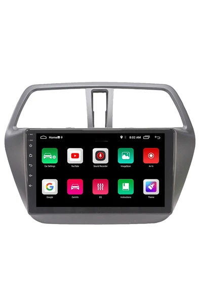 EXVOL Suzuki S Cross Android Multimedya Carplay 9 Inc Hd Ips Ekran 2/32gb Kamera Hediyeli - 4