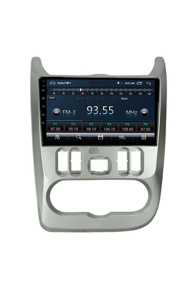 EXVOL DACİA DUSTER 2010-2013 ANDROİD MULTİMEDYA CARPLAY 9 İNC HD IPS EKRAN 2GB/32GB KAMERA HEDİYELİ - 8