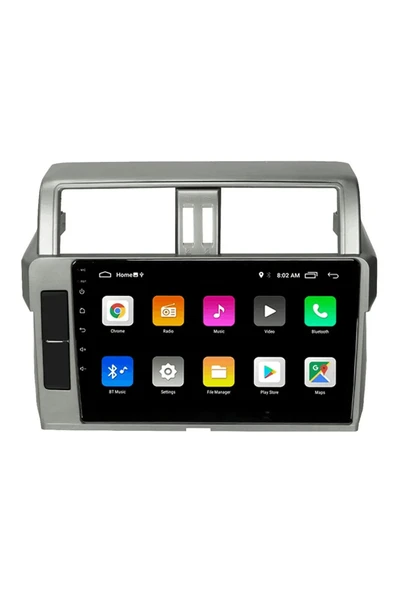 EXVOL TOYOTA PRADO 2014-2017 ANDROİD MULTİMEDYA CARPLAYLİ 9 İNC HD IPS EKRAN 2GB/32GB KAMERA HEDİYELİ - Resim 5
