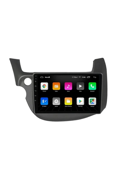 EXVOL Honda Jazz 2008 -2014 Android Multimedya 10 Inc Hd Ips Ekran 2/32gb Kamera Hediyeli - 3