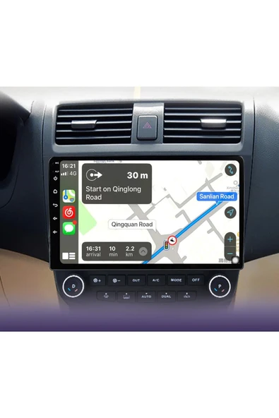 EXVOL HONDA ACCORD ANDROİD MULTİMEDYA CARPLAY 9 İNC HD IPS EKRAN 4GB RAM /64GB KAMERA HEDİYELİ - Resim 7