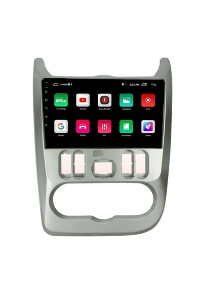 EXVOL DACİA DUSTER 2010-2013 ANDROİD MULTİMEDYA CARPLAY 9 İNC HD IPS EKRAN 2GB/32GB KAMERA HEDİYELİ - 6