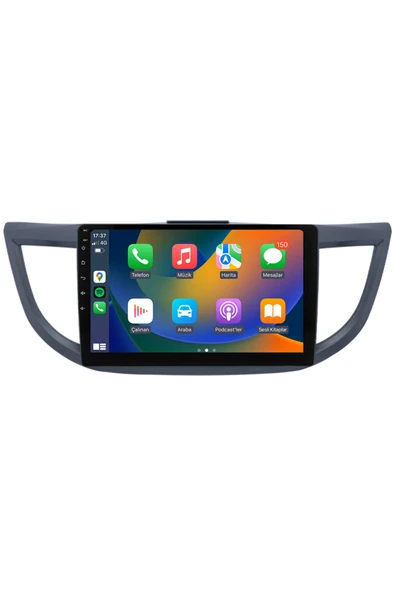 EXVOL Honda Crv 2012-2018 Android Multimedya Carplayli 9 Inc Hd Ips Ekran 4gb/64gb Kamera Hediyeli