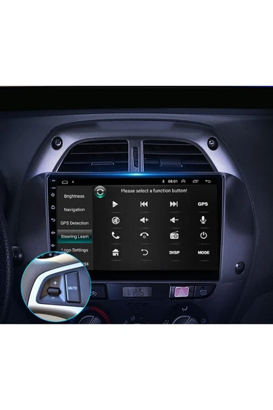EXVOL TOYOTA RAV 4 2001-2004 ANDROİD MULTİMEDYA CARPLAYLİ 9 İNC HD IPS EKRAN 2GB/32GB KAMERA HEDİYELİ - Resim 5
