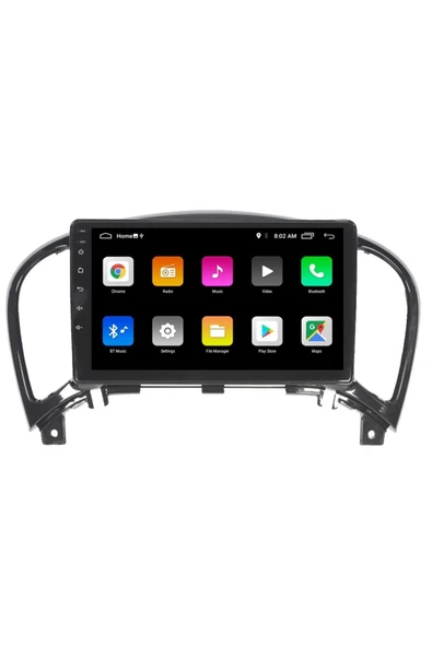 EXVOL Nissan Juke 2010-2018 Android Multimedya Carplay 9 Inc Hd Ips Ekran 2gb Ram /32gb Kamera Hediyeli - Resim 2