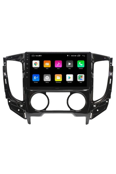 EXVOL MİTSUBİSHİ L200 ANDROİD 14 MULTİMEDYA 2GB RAM/32GB CARPLAY 9 İNC HD IPS EKRAN PARK KAMERASI HEDİYE - Resim 2