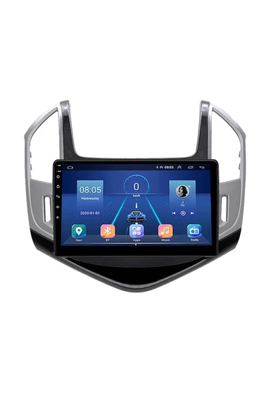 EXVOL CHEVROLET CRUZE 2013 2015 ANDROİD MULTİMEDYA CARPLAY 9 İNC HD IPS EKRAN 4GB/64GB KAMERA HEDİYELİ