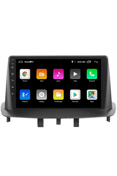 EXVOL Renault Fluance Android Multimedya Carplay 9 Inc Hd Ips Ekran 4gb/64gb Kamera Hediyeli - Resim 4