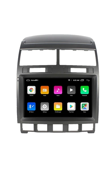 EXVOL VOLKSWAGEN TOUAREG MULTİMEDYA CARPLAY 9 İNC HD IPS EKRAN 4GB/64GB ANDROİD 12 SÜRÜM KAMERA HEDİYELİ - Resim 4