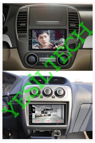 EXVOL Kıngwınn Kw-4000 Oto Double Teyp 7 Inc+park Kamerası 4*55w Mp5 Bluetooth Usb Sd Aux 2 Yıl Garantili - 3