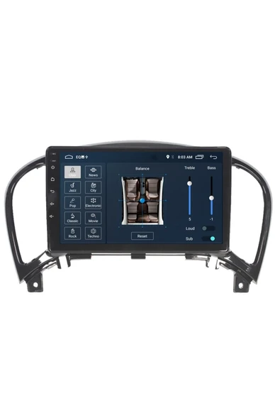 EXVOL Nissan Juke 2010-2018 Android Multimedya Carplay 9 Inc Hd Ips Ekran 2gb Ram /32gb Kamera Hediyeli - Resim 3