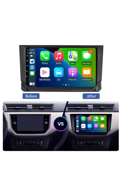 EXVOL SEAT İBİZA 2017-2021 ANDROİD MULTİMEDYA CARPLAYLİ 9 İNC HD IPS EKRAN 2GB/32GB KAMERA HEDİYELİ - Resim 2