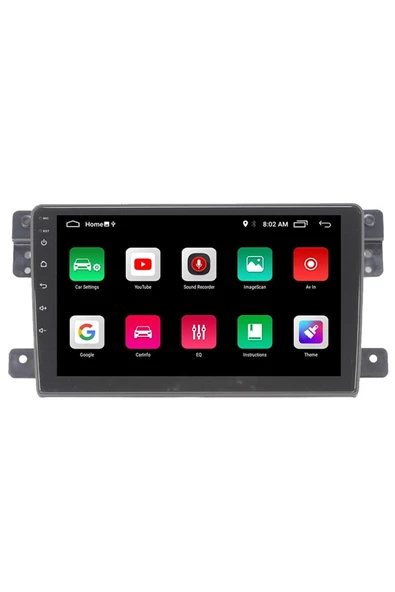 EXVOL Suziki Grand Vitara 2005-2014 Android Multimedya Carplay 9 Inc Hd Ips Ekran 4gb/64gb Kamera Hediyeli - 3