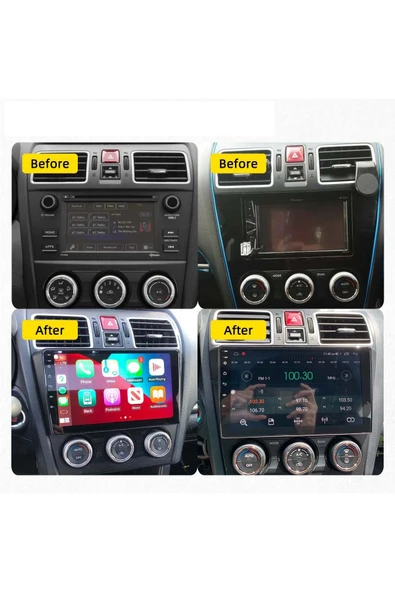 EXVOL SUBARU FORESTER 2012-2018 ANDROİD MULTİMEDYA CARPLAYLİ 9 İNC HD IPS EKRAN 4GB/64GB KAMERA HEDİYELİ - 5