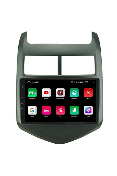 EXVOL CHEVROLET AVEO 2011 2013 ANDROİD MULTİMEDYA CARPLAY 9 İNC HD IPS EKRAN 4GB/64GB KAMERA HEDİYELİ - 4