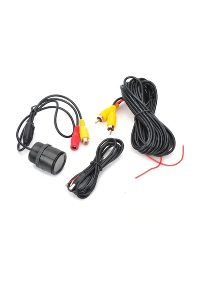 EXVOL Araç Geri Görüş Kamerası Ir Led Gece Görüşlü Güvenlik Kamerası - 1