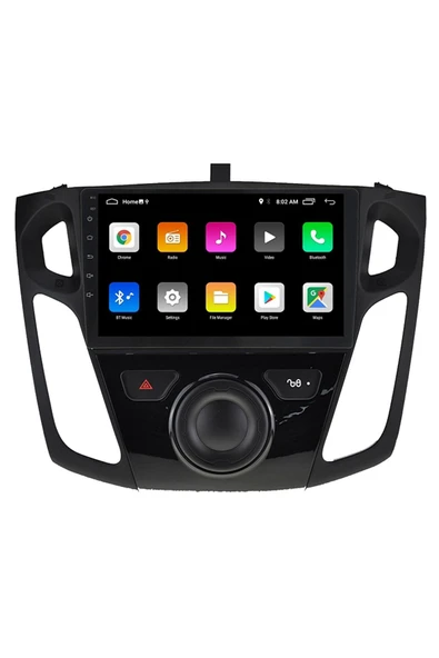 EXVOL Ford Focus 3-4 Multimedya Carplay 9 Inc Hd Ips 2gb/32gb Android 12 Sürüm Park Kamerası Hediyeli - Resim 8
