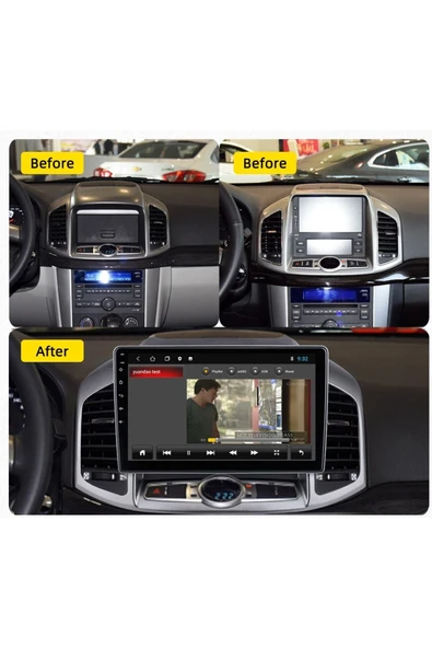EXVOL Chevrolet Captiva Android Multimedya Carplay 2012-2016 9 Inc Hd Ips Ekran 4gb/64gb Kamera Hediyeli - Resim 7