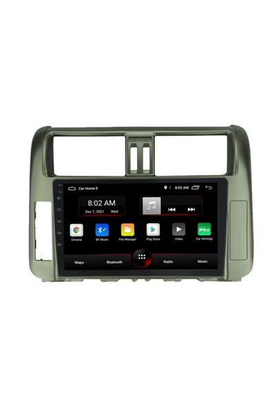 EXVOL Toyota Prado 2009-2013 Android Multimedya Carplayli 9 Inc Hd Ips Ekran 2gb/32gb Kamera Hediyeli