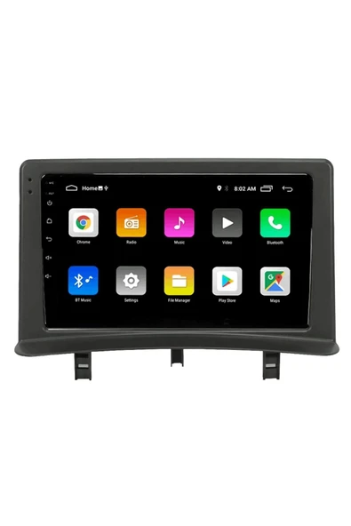 EXVOL RENAULT CLİO 3 ANDROİD MULTİMEDYA CARPLAYLİ 9 İNC HD IPS EKRAN 4GB/64GB KAMERA HEDİYELİ - 4