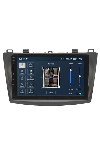 EXVOL Mazda 3 2010 2014 Android Multimedya Carplay 9 Inc Hd Ips Ekran 2gb Ram /32gb Kamera Hediyeli - 5