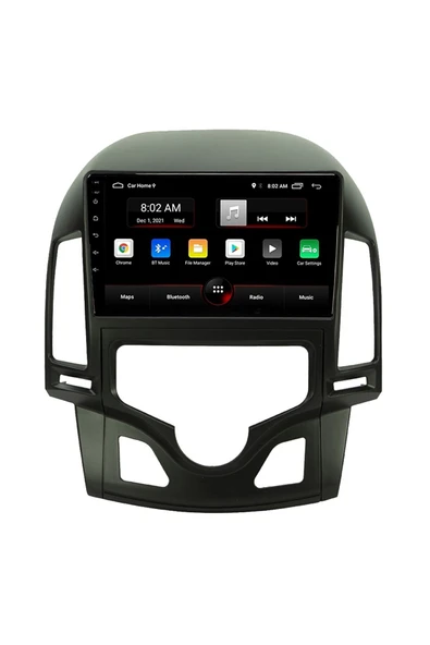 EXVOL HYUNDAİ İ30 2006-2011 ANDROİD MULTİMEDYA CARPLAY DİJİTAL KILİMA 9 İNC HD IPS 2/64GB KAMERA HEDİYELİ