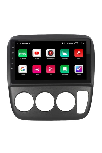 EXVOL Honda Cr-v 1995-2001 Android Multimedya Carplay 9 Inc Hd Ips Ekran 4gb/64gb Kamera Hediyeli - Resim 5