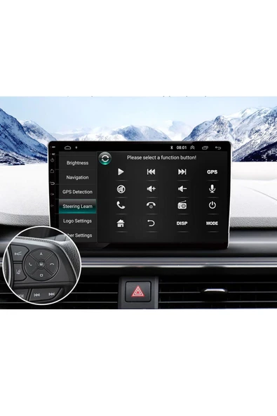 EXVOL RENAULT CLİO 5 ANDROİD MULTİMEDYA 2GB-32GB 9 İNC HD IPS EKRAN KAMERA HEDİYELİ - 7